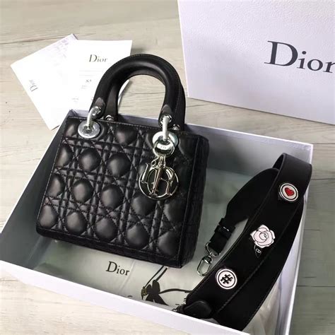 dior strap silver hardware|lady dior shoulder strap.